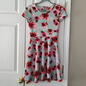 JM Jonathan Martin floral print dress Sz M